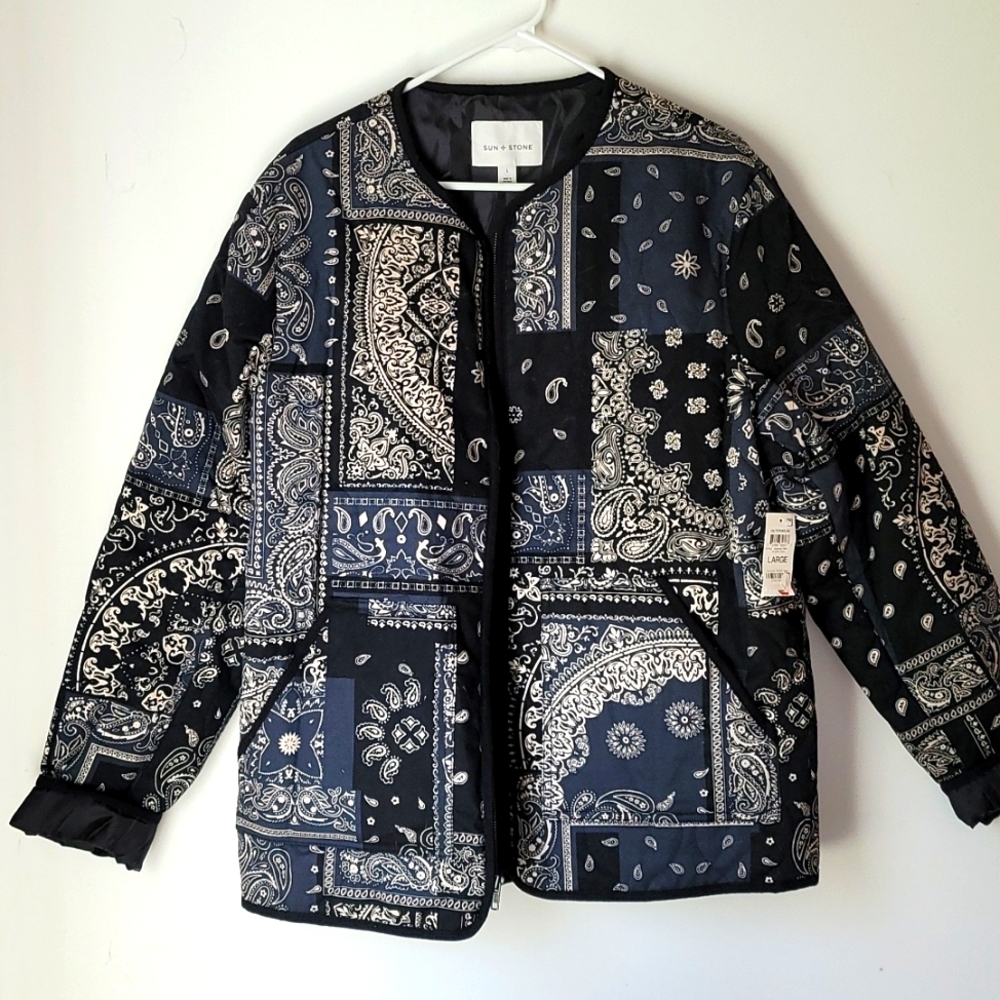 Sun + Stone Paisley Men's Jacket